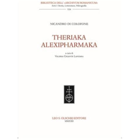 Nicandro di Colofone - Theriaka-Alexipharmaka - Foto 1