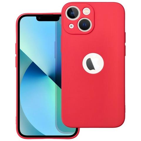 Forcell Custodia Tpu Silicone Cover Soft-case Per Apple Iphone 14 Plus Red - Foto 1
