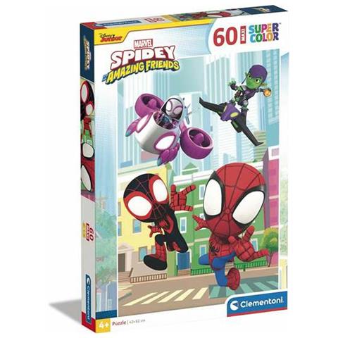 Puzzle Per Bambini Spidey His Amazing Friends 60 Pezzi Maxi - Foto 1