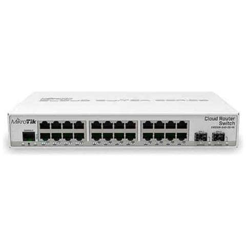 Switch di Rete CRS326-24G-2S+IN Gestito Gigabit Ethernet (10/100/1000) Supporto Power Over Ethernet (PoE) Bianco - Foto 1
