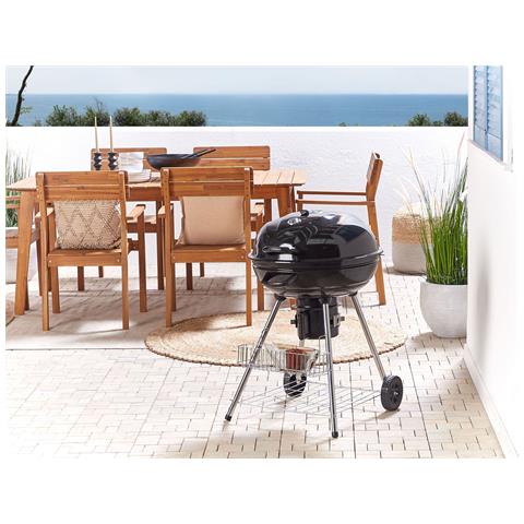 MARAPI Grill Kettle Carbone (combustibile) Nero - Foto 1
