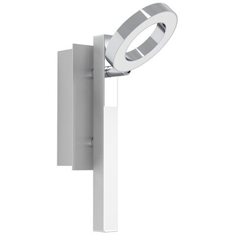 Spot Moderno Cardillio 1 Alluminio Argento 1 Luce Led 3,2w - Foto 1