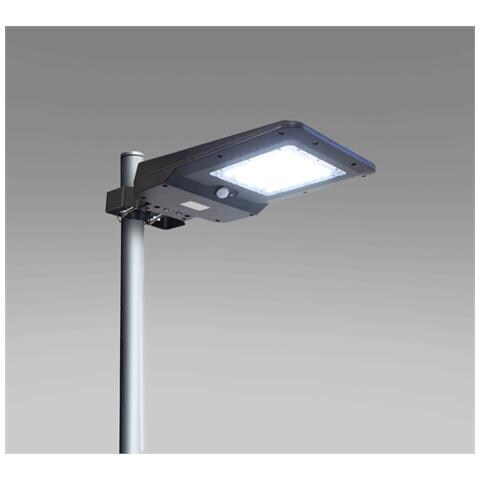 Proiettore Lampione Led Con Pannello Fotovoltaico Regolabile Con Batteria Sostituibile 15 Watt 1600 Lumen Century Levante - Foto 7