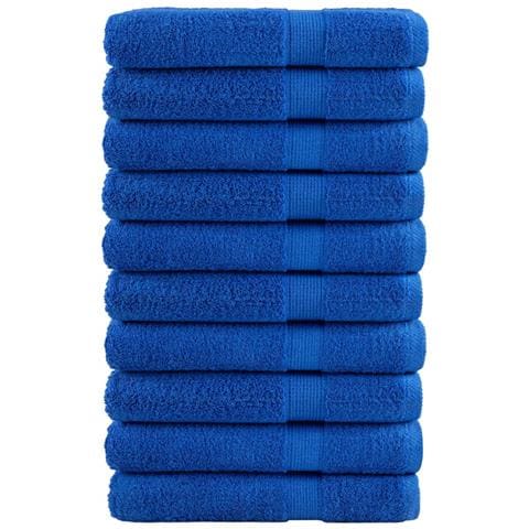 Asciugamani per Sauna SOLUND 10 pz Blu 80x200cm 600gsm - Foto 1