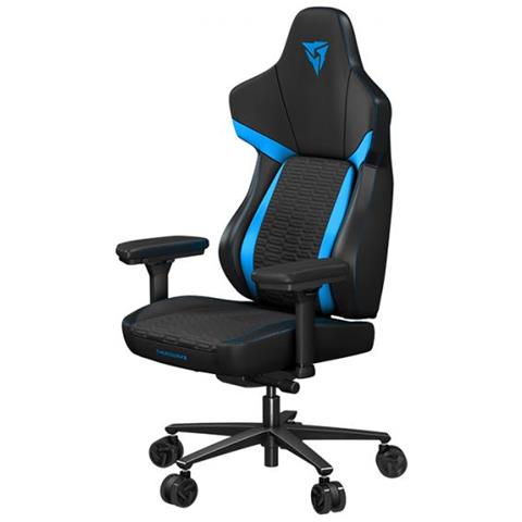 Thunderx3 Core Racer Sedia Per Gaming Universale Seduta Imbottita Nero, Blu - Foto 1