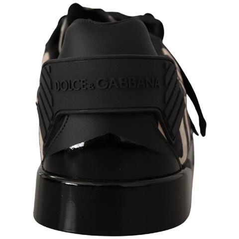 Scarpe Da Ginnastica Gomma Scamosciata Zebrata Bianca Nera - Eu44/us11 - Foto 5