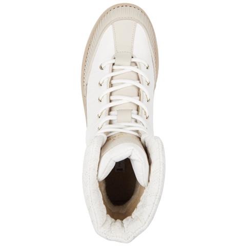 Monogram Outdoor Boot Stivaletti Cotone Scarpe Donna Bianco Eu 39, Fw0fw07502 Ybh - Foto 3