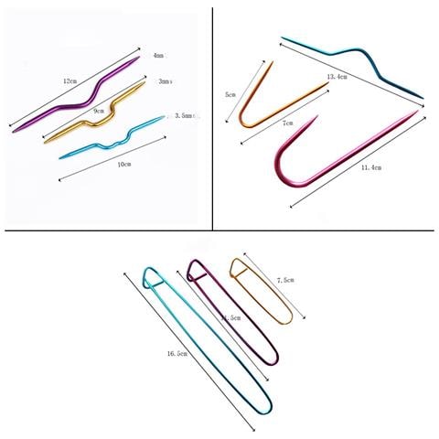 Set Di Aghi Per Maglia A Trecce Set Per Lavoro A Maglia A Trecce - Foto 4