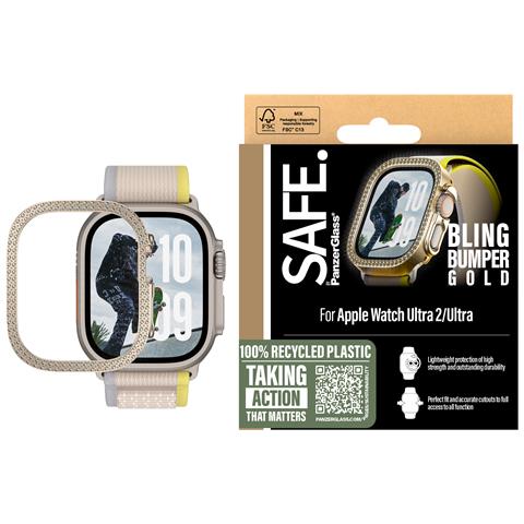 SAFE by PG Scrn Bump Gold Watch 45mm Trasparente - Foto 2