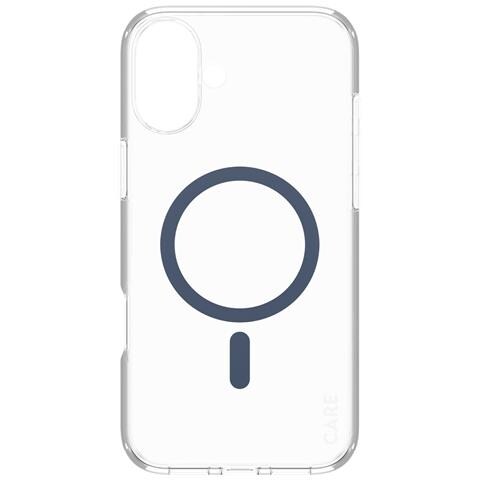 CARE by PG Blue MagSafe iPhone16 6.7 custodia per cellulare Cover Trasparente - Foto 2