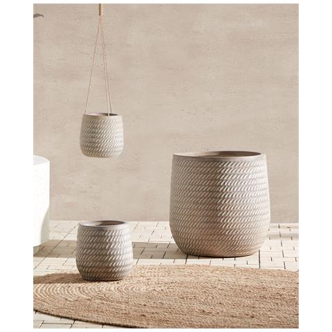 Vaso Per Piante Livadia 39 Cm Tortora - Foto 1
