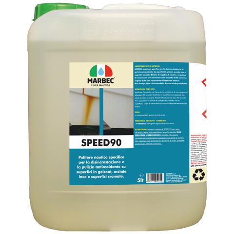 Speed90 5lt - Smacchiatore Disincrostante Nautico Per Ruggine - Foto 1