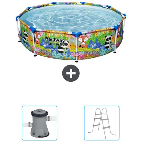 Piscina Fuori Terra - In Giro - 274x66 Cm - Multi - Include Accessori Coordinati Cb47 - Foto 1