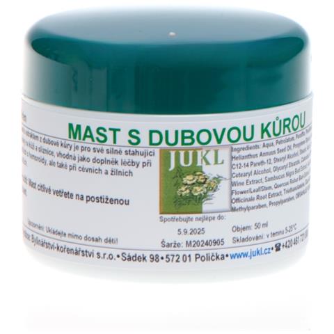 Jukl Unguento Alla Corteccia Di Quercia 50 Ml - Foto 1