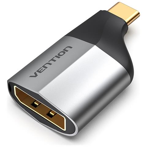 TCCH0 adattatore grafico USB 3840 x 2160 Pixel Nero, Grigio - Foto 1