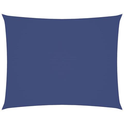 Parasole A Vela Oxford Rettangolare 2,5x4 M Blu - Foto 1