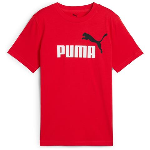 Ess 2 Color No.1 Logo Tee B 68577811, Bambini, Rosso, 140 - Foto 1