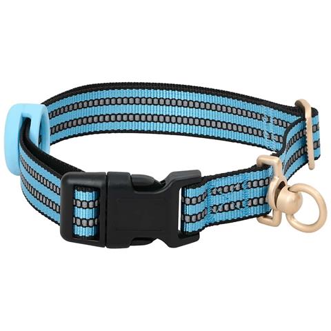 Pettorina per Cani con Guinzaglio e Collare Regolabile Blu M - Foto 10