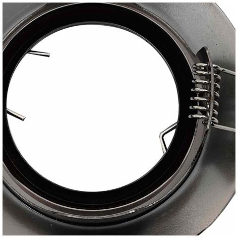 Faretti Incassati 6 pz Rotondi GU10 Rame Ø90 mm Acciaio - Foto 9