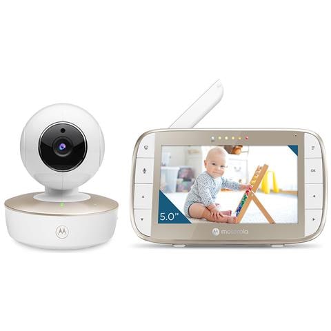 Baby Monitor  Vm50g Con Telecamera – Schermo A Colori Da 5"", Visione Notturna, Zoom Digitale, Conversazione Bidirezionale, Sensore Di Temperatura, Microfono Ad Alta Sensibilità, Portata Fino A 300 Metri - Foto 1