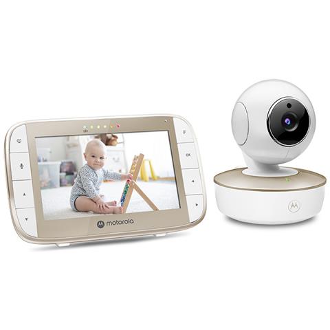 Baby Monitor  Vm50g Con Telecamera – Schermo A Colori Da 5"", Visione Notturna, Zoom Digitale, Conversazione Bidirezionale, Sensore Di Temperatura, Microfono Ad Alta Sensibilità, Portata Fino A 300 Metri - Foto 4