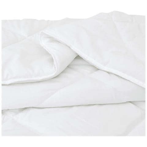 Set di piumini con cuscino 3 pcs Bianco 260 x 220 cm Microfibra - Foto 8