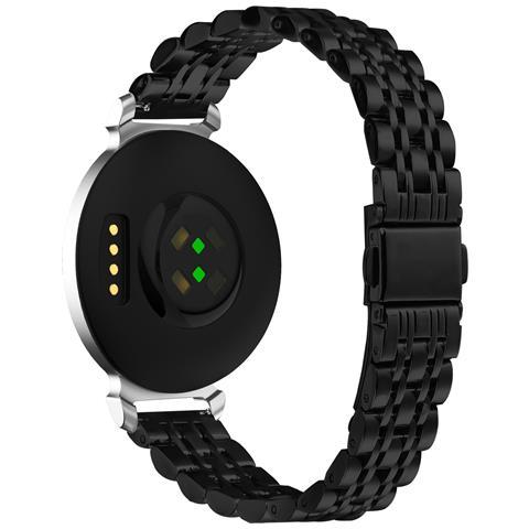Elegante Cinturino In Acciaio Inossidabile A Sette Perline Compatibile Con Garmin Lily 2 Black - Foto 2