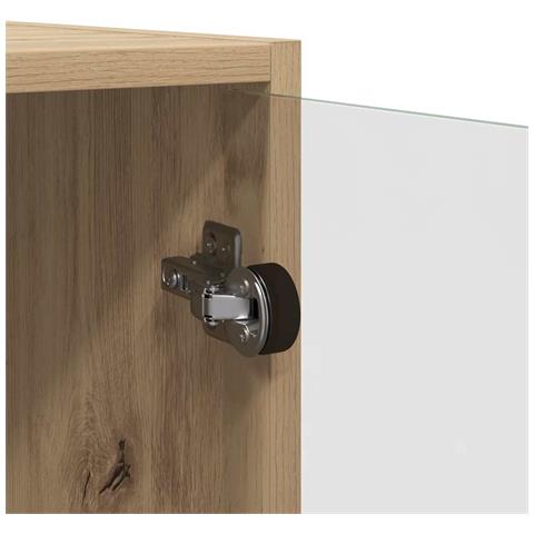 Armadietto a muro Rovere artigianale 68 x 37 x 68,5 cm - Foto 9