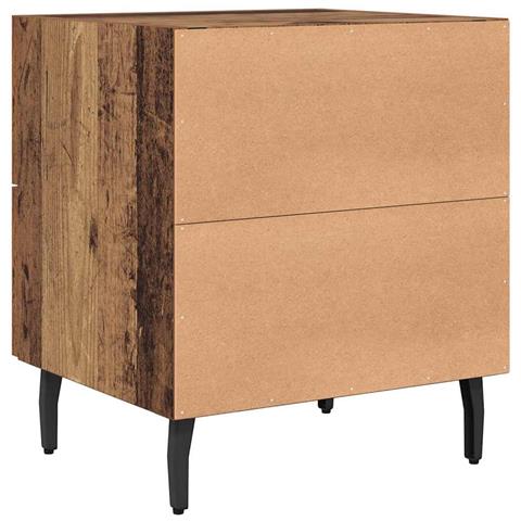 Armadio da Notte 2 pcs Legno vecchio 40 x 35 x 47,5 cm - Foto 9