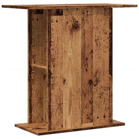 Supporto per acquario in legno vecchio 36x75x72,5 cm in legno ingegnerizzato - Foto 1