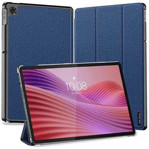 Cover per Tab K10 (2nd Gen) - Pelle /PU, Blu, Auto Wake /Sleep - Foto 1