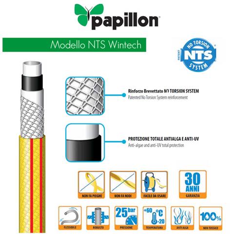 Tubo per irrigazone NTS Wintech mt 50 1/2 pollici max 30 Bar - Foto 3