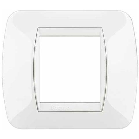 L4802bi - Living Int - Placca 2p Bianco - Foto 1