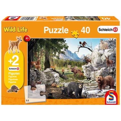 SSP Puzzle Die Tiere des Waldes 40SCH | 56239 - Foto 4