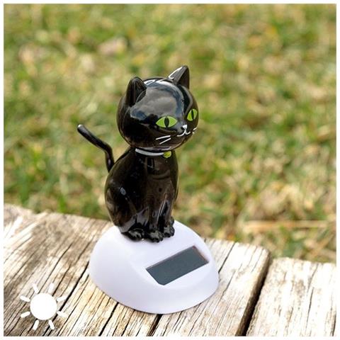 Wuyooprt Braccio sventolante a forma di gatto portafortuna con design a