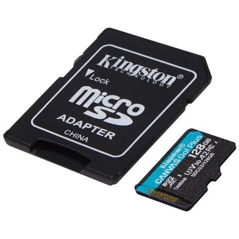 Scheda MicroSD XC Canvas Go! Plus 128 GB UHS-I di Classe 10 Velocità 170/90 MB / s read / write + Adattatore SD - Foto 2