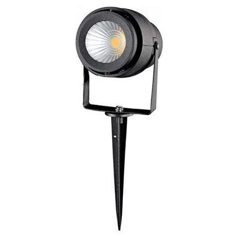 V-tac Vt-857 Picchetto Giardino Led Cob 12w Orientabile Nero Ip65 Luce Verde - Sku 7546 - Foto 1