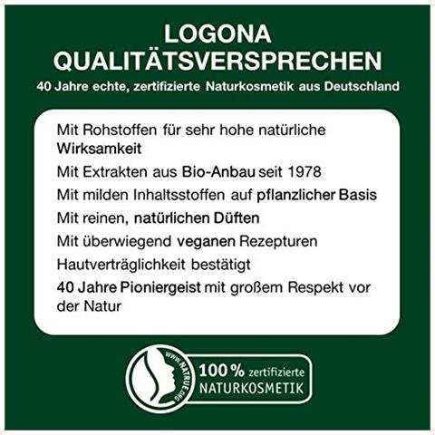 Logona Cosmetici Naturali Di Colore Fix Nachbehandlung Vegan Confezione Da (2 X 100 Ml)  - Foto 4