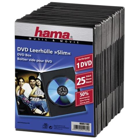 DVD Slim Box 25, Black 1dischi Nero - Foto 2
