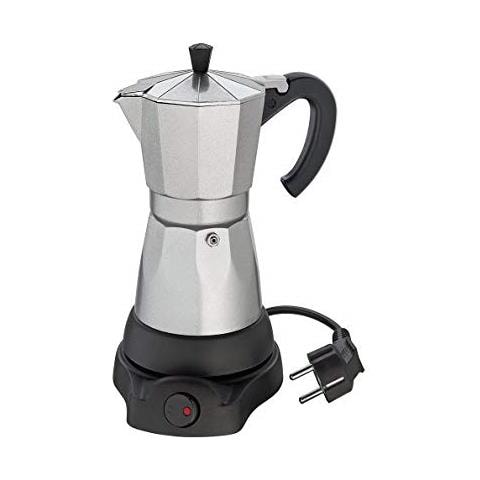 273700 macchina per caffè Libera installazione Boccale per moca elettrico Alluminio, Nero 6 tazze Semi-automatica - Foto 2