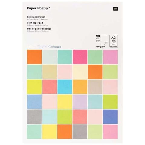 30 Fogli Di Carta A4 180 G - Pastello - Foto 1