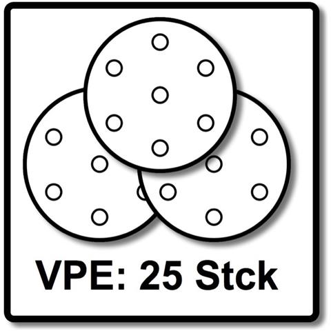 Disco Abrasivo Stf D225 P240 Gr S Granat Soft - 25 Pz. (204226) - Foto 1