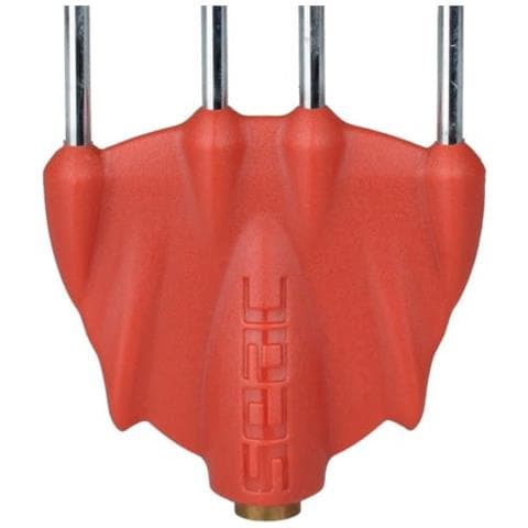 Seac Fiocina Killer Nylon 4 Punte Rosso 4 Punte Leggere - Foto 2