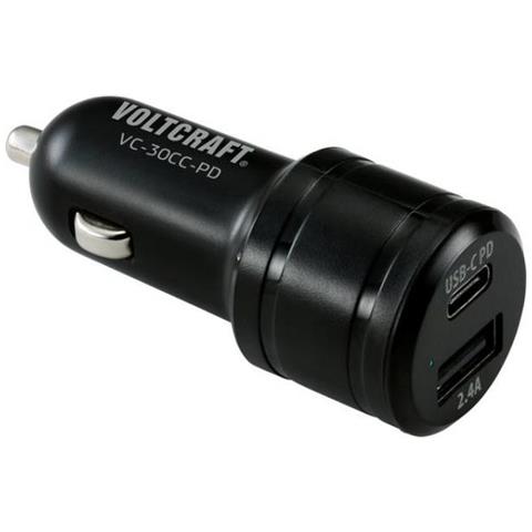 Vc-30cc-pd Adattatore E Invertitore Auto 30 W Nero - Foto 1