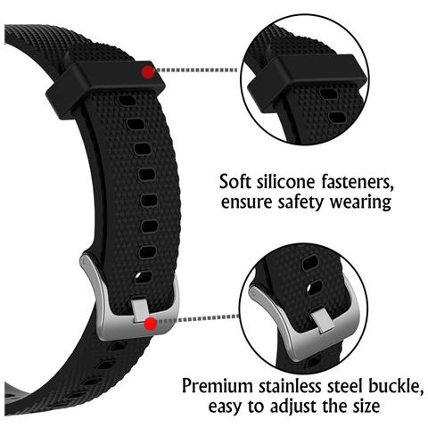 Bracciale Garmin Vivoactive 4s In Silicone White - Foto 12