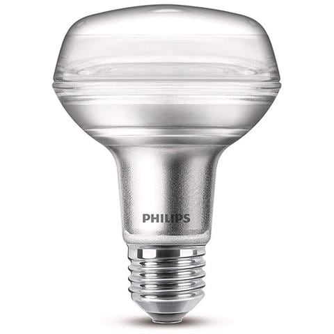 Riflettore Led R80 8w E27 220-240v 2700k Equivalente 100w - Foto 1