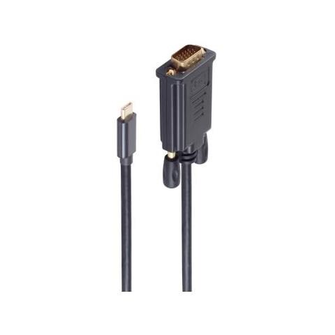 Bs10-59185 Cavo E Adattatore Video 1,8 M Usb Tipo-c Vga (d-sub) Nero - Foto 1