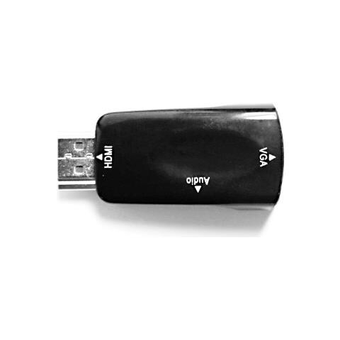 HMDI to VGA HDMI, Jack 3.5mm Nero - Foto 2