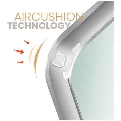 Cover Per Samsung Galaxy S23 Fe Silicone Angoli Antishock Air Cushion, Trasparente - Foto 2