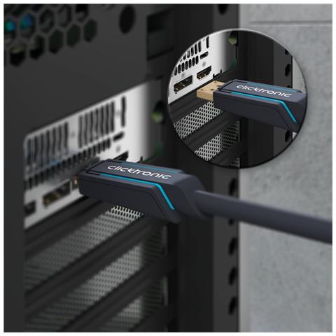 44924 cavo HDMI 2 m DisplayPort HDMI tipo A (Standard) Nero - Foto 2